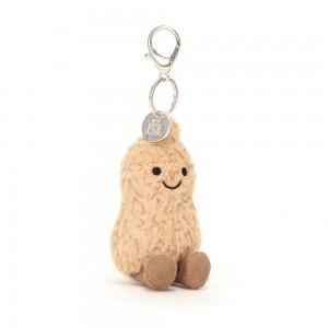 Anfíbios E Répteis Jellycat Amuseables Peanut,18cm x 5cm x 5cm Marrom | Portugal JWMRB-9582