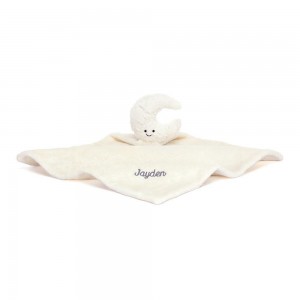Bebé Jellycat Amuseables Moon,10cm x 34cm x 34cm Branco | Portugal MXDGR-9625