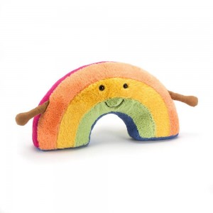 Bebé Jellycat Amuseables Rainbow,17cm x 32cm x 9cm Amarelas | Portugal QVIGF-9720