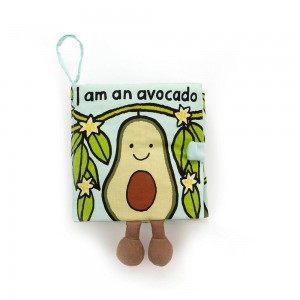 Bebé Jellycat Avocado,15cm x 15cm x 5cm Verdes | Portugal SRTXU-2036