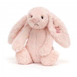 Bebé Jellycat Bashful Blush Coelhinha Medium,56cm x 70cm x 9cm Rosa | Portugal YBZUD-1085