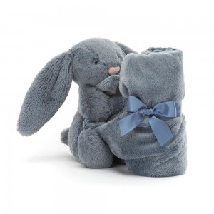 Bebé Jellycat Bashful Dusky Coelhinha,15cm x 34cm x 34cm Azuis | Portugal CTAFK-2456