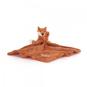 Bebé Jellycat Bashful Fox Cub,15cm x 34cm x 34cm Laranja | Portugal ASRUO-5308