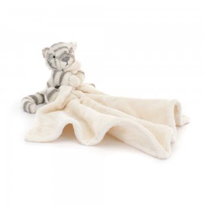 Bebé Jellycat Bashful Snow Tiger,15cm x 34cm x 34cm Cinzentas | Portugal NEAJZ-0962