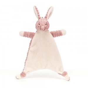 Bebé Jellycat Cordy Roy Baby Coelhinha,25cm x 18cm x 8cm Rosa | Portugal KUPQZ-8590
