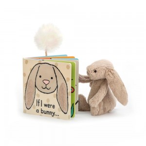 Bebé Jellycat If I Were A Coelhinha and Bashful Coelhinha Small, Bege | Portugal DFQVA-3968
