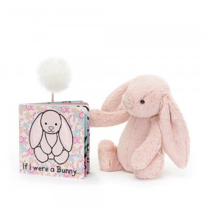 Bebé Jellycat If I Were a Coelhinha and Bashful Blush Coelhinha Medium, Rosa | Portugal LCMFG-7598