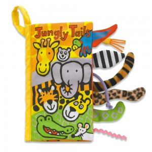 Bebé Jellycat Jungly Tails Activity,22cm x 13cm x 5cm Amarelas | Portugal EQGFX-4391