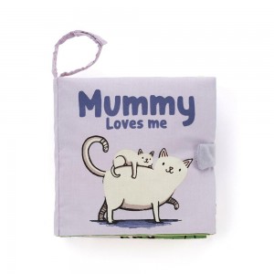Bebé Jellycat Mummy Loves Me,15cm x 15cm x 5cm Roxo | Portugal NHFKE-4607