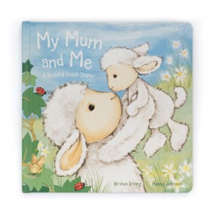 Bebé Jellycat My Mum and Me,21cm x 21cm x 2cm Branco | Portugal CYPXH-4276