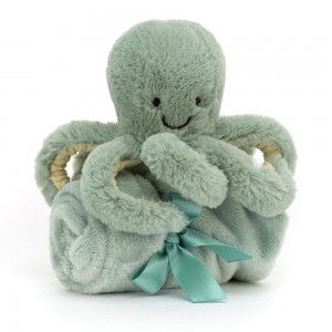 Bebé Jellycat Odyssey Octopus,10cm x 34cm x 34cm Verdes | Portugal HCTLM-9582