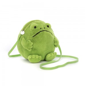 Bebé Jellycat Ricky Rain Frog,17cm x 17cm x 5cm Verdes | Portugal XKRGV-8496