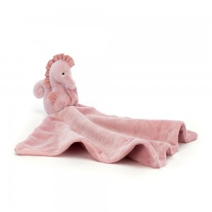 Bebé Jellycat Sienna Seahorse,26cm x 9cm x 16cm Rosa | Portugal OYRTS-5280