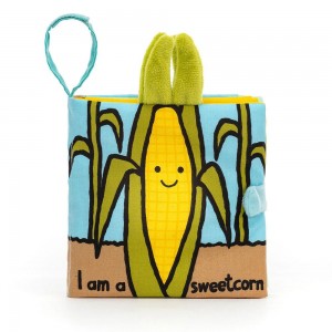 Bebé Jellycat Sweetcorn,15cm x 15cm x 5cm Amarelas | Portugal AYGOX-8250
