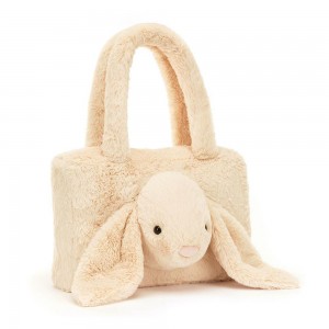 Bolsas Jellycat Smudge Rabbit Tote,24cm x 36cm x 8cm Bege | Portugal PYEFZ-0917