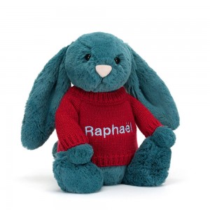 Camisolas Jellycat Bashful Mineral Coelhinha,31cm x 12cm x 9cm Azuis | Portugal JCBVS-9642