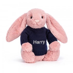 Camisolas Jellycat Bashful Petal Coelhinha,31cm x 12cm x 9cm Rosa | Portugal AJIHN-9236