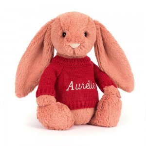 Camisolas Jellycat Bashful Sorrel Coelhinha,31cm x 12cm x 9cm Laranja | Portugal PUWEA-5810