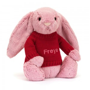 Camisolas Jellycat Bashful Tulip Coelhinha,31cm x 12cm x 9cm Rosa | Portugal CTNIL-0829