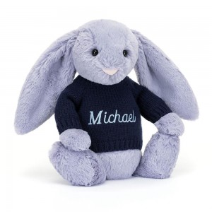 Camisolas Jellycat Bashful Viola Coelhinha,31cm x 12cm x 9cm Roxo | Portugal FDRNO-6219