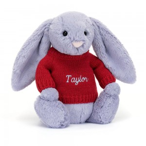 Camisolas Jellycat Bashful Viola Coelhinha,31cm x 12cm x 9cm Roxo | Portugal NZTYP-7861