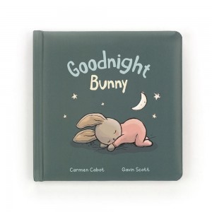 Livros De Histórias Jellycat Goodnight Coelhinha,19cm x 19cm x 2cm Azuis | Portugal YCHNL-3549