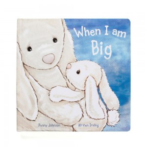 Livros De Histórias Jellycat When I am Big,21cm x 21cm x 2cm Branco | Portugal FNDYE-4628