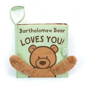 Livros Jellycat Bartholomew Bear Loves You,15cm x 15cm x 5cm Marrom | Portugal CYXDE-3527