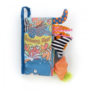 Livros Jellycat Coucou Mer,22cm x 13cm x 5cm Azuis | Portugal HQSTF-5472