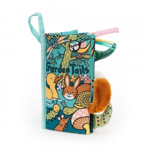 Livros Jellycat Garden Tails,22cm x 13cm x 5cm Azuis | Portugal LDKMS-6174