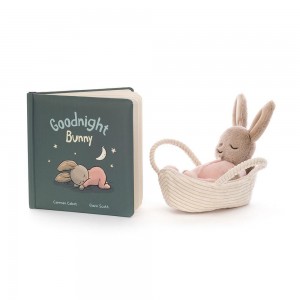 Livros Jellycat Goodnight Coelhinha and Rock-A-Bye Coelhinha Azuis | Portugal FLWTQ-9570