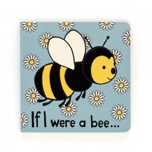 Livros Jellycat If I Were A Bee Board,15cm x 15cm x 2cm Amarelas | Portugal TUIMF-2715