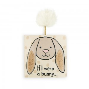 Livros Jellycat If I Were A Coelhinha Board - Beige,15cm x 15cm x 2cm Bege | Portugal WOCFN-9027