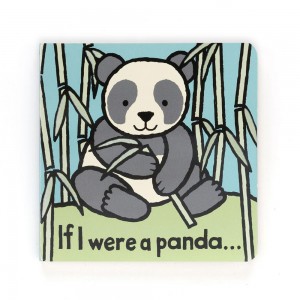 Livros Jellycat If I Were A Panda Board,15cm x 15cm x 2cm Pretas | Portugal YBQNI-6738