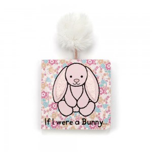 Livros Jellycat If I Were a Coelhinha Board - Blush,15cm x 15cm x 2cm Rosa | Portugal UHRPZ-7120