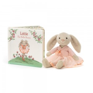 Livros Jellycat Lottie The Ballet Coelhinha and Lottie Coelhinha Ballet Rosa | Portugal INXYW-9185