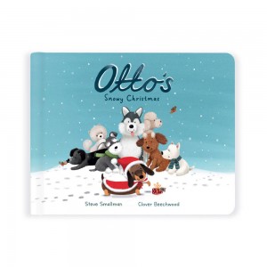 Livros Jellycat Otto's Snowy Christmas,18cm x 23cm x 2cm Azuis | Portugal PHVKM-5914