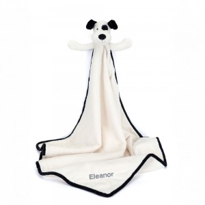 Mantinha Jellycat Bashful Puppy Blankie,56cm x 70cm x 9cm Branco | Portugal LQXZS-6320