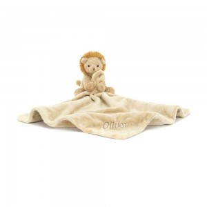 Mantinha Jellycat Fuddlewuddle Lion,13cm x 34cm x 34cm Amarelas | Portugal KJARP-6701