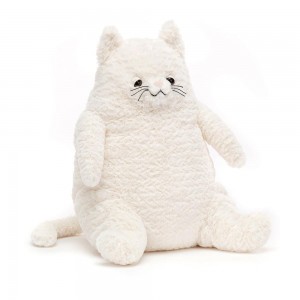 Peluche Jellycat Amore Cat Cream,5.9in x 4.3in x 3.5in Branco | Portugal ZTUXR-0234
