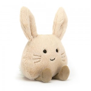 Peluche Jellycat Amuseabean Coelhinha,4.7in x 3.5in x 2.4in Marrom | Portugal BEQGK-8921