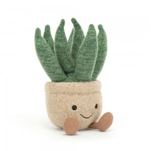 Peluche Jellycat Amuseables Aloe Vera Small,17cm x 8cm x 7cm Verdes | Portugal DBEHN-6027