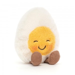 Peluche Jellycat Amuseables Boiled Egg Blushing,14cm x 9cm x 4cm Branco | Portugal SYKGP-8571