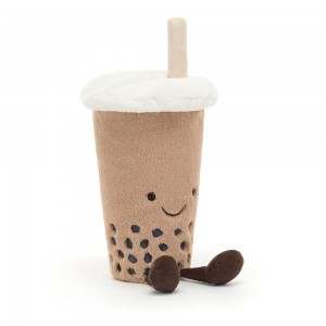 Peluche Jellycat Amuseables Bubble Tea,22cm x 6cm x 6cm Bege | Portugal TPRQW-9482