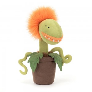 Peluche Jellycat Amuseables Carniflore Tammie,27cm x 8cm x 8cm Laranja | Portugal QEXOZ-8250