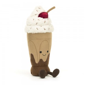 Peluche Jellycat Amuseables Chocolate Milkshake,27cm x 7cm x 7cm Marrom | Portugal GVCKL-8274