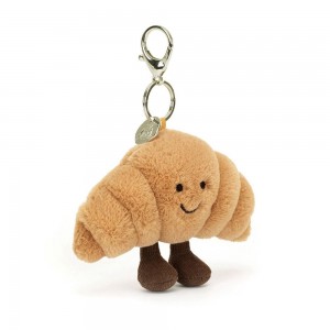 Peluche Jellycat Amuseables Croissant,16cm x 13cm x 4cm Bege | Portugal FDBRA-5249
