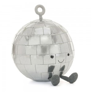 Peluche Jellycat Amuseables Disco Ball,30cm x 24cm x 23cm Cinzentas | Portugal EOFMX-1825