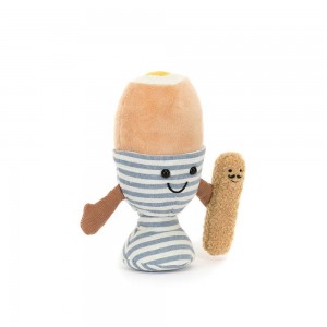 Peluche Jellycat Amuseables Eggetha Egg & Lance Soldier,16cm x 12cm x 6cm Bege | Portugal WFZXV-7865