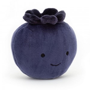 Peluche Jellycat Amuseables Fabulous Fruit Blueberry,9cm x 9cm x 6cm Azuis | Portugal MQSNX-9416